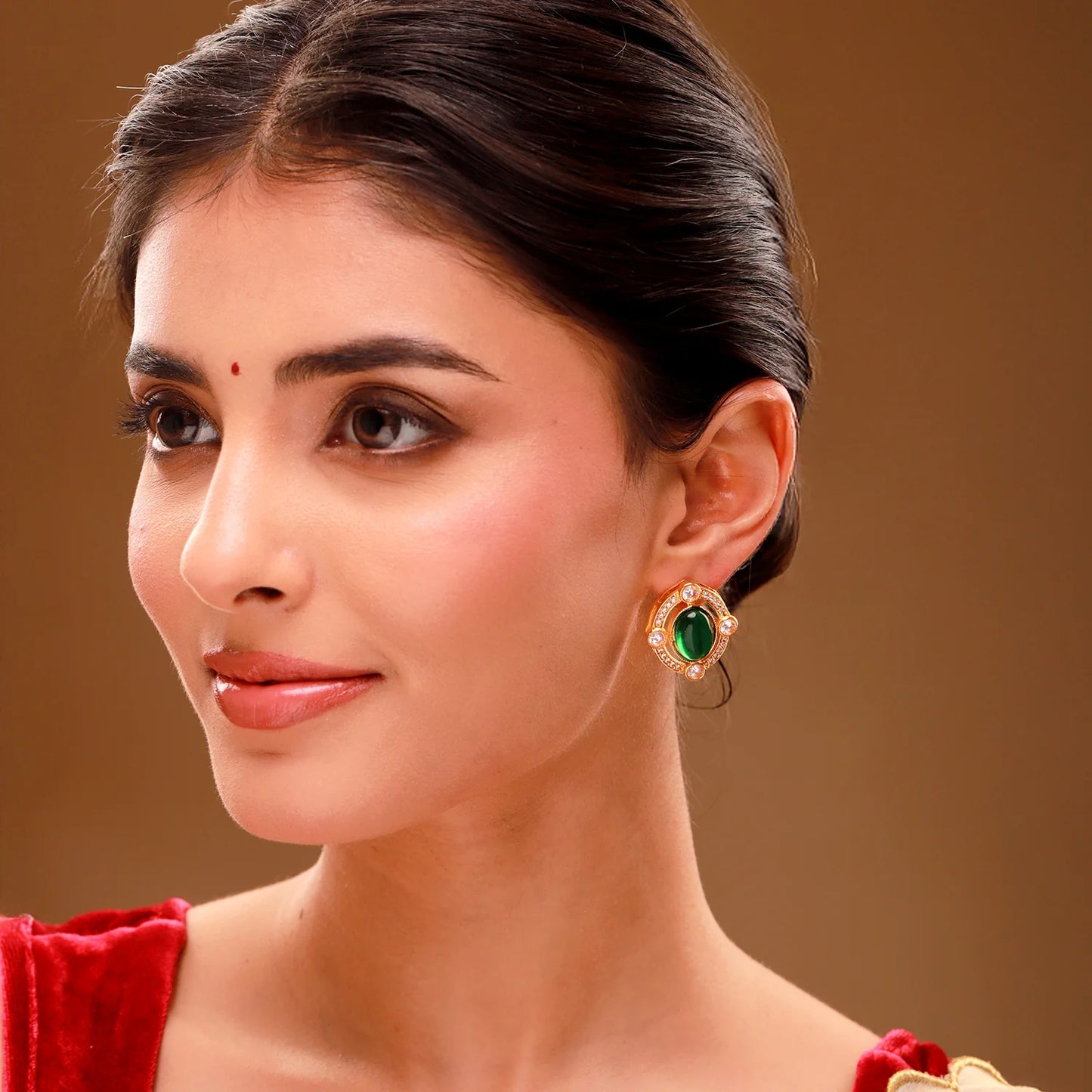 Queens of Rajasthan Gulrani Stud Earrings